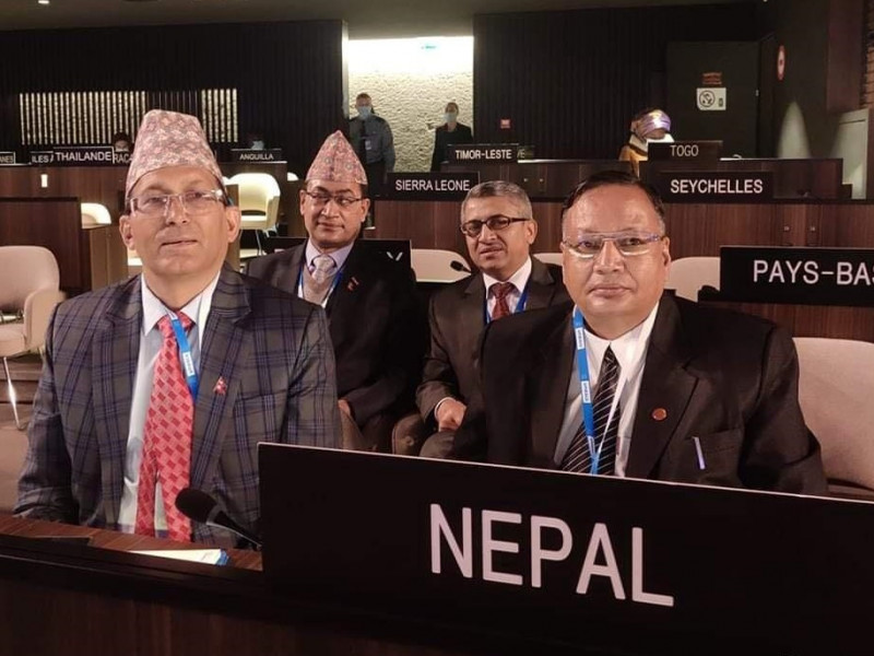युनेस्को महासभामा शिक्षामन्त्रीको सम्बोधन : कोरोना महामारीमा पनि शिक्षालाई निरन्तरता दियौँ